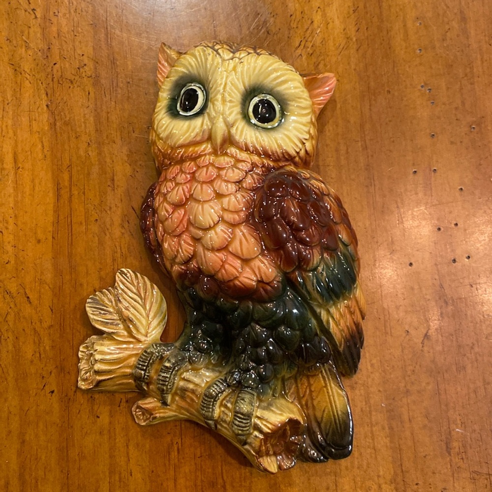 Lefton Ceramic 1950”s owl
